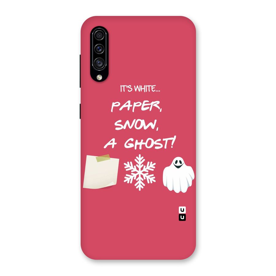 Snow Paper Back Case for Galaxy A30s