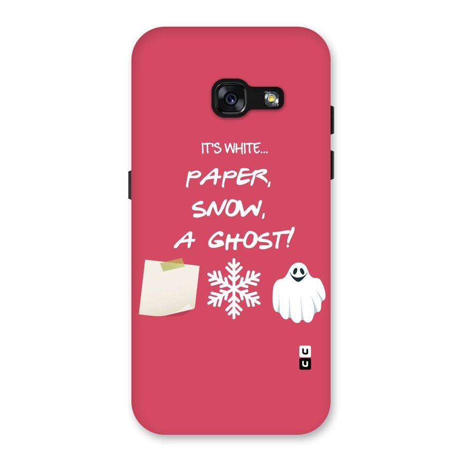 Snow Paper Back Case for Galaxy A3 (2017)