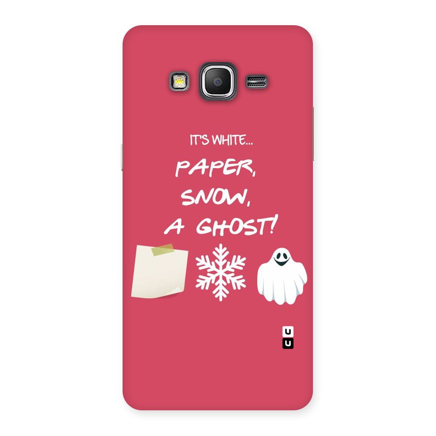 Snow Paper Back Case for Galaxy Grand Prime