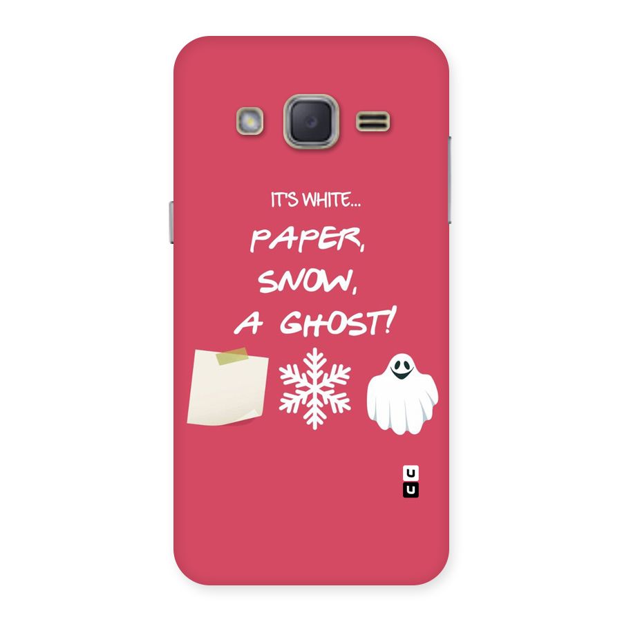 Snow Paper Back Case for Galaxy J2