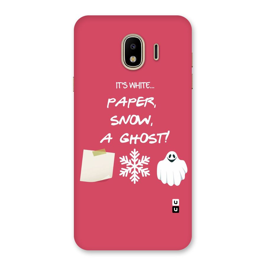 Snow Paper Back Case for Galaxy J4