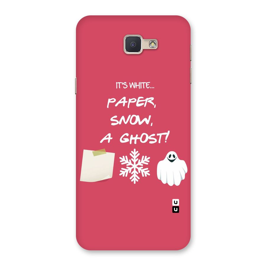 Snow Paper Back Case for Galaxy J5 Prime