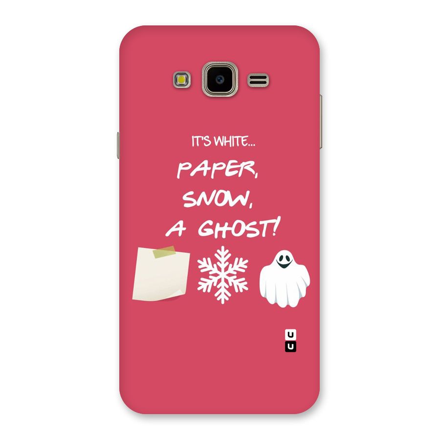Snow Paper Back Case for Galaxy J7 Nxt