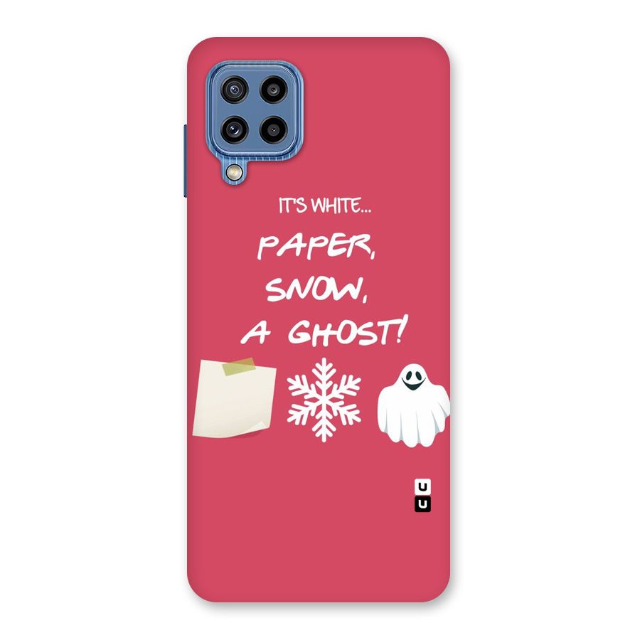 Snow Paper Back Case for Galaxy M32
