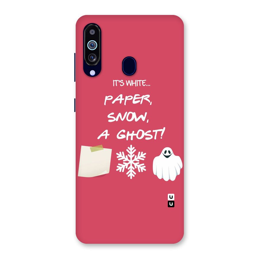 Snow Paper Back Case for Galaxy M40