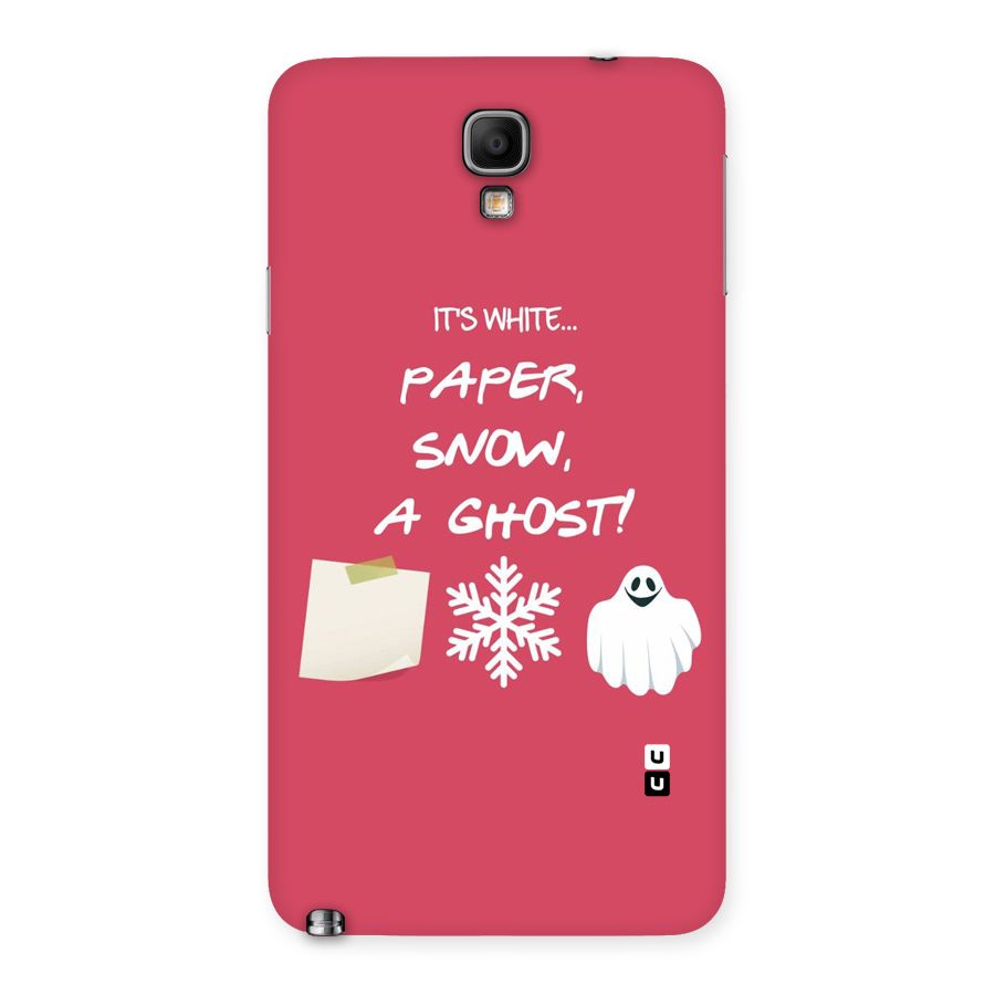 Snow Paper Back Case for Galaxy Note 3 Neo
