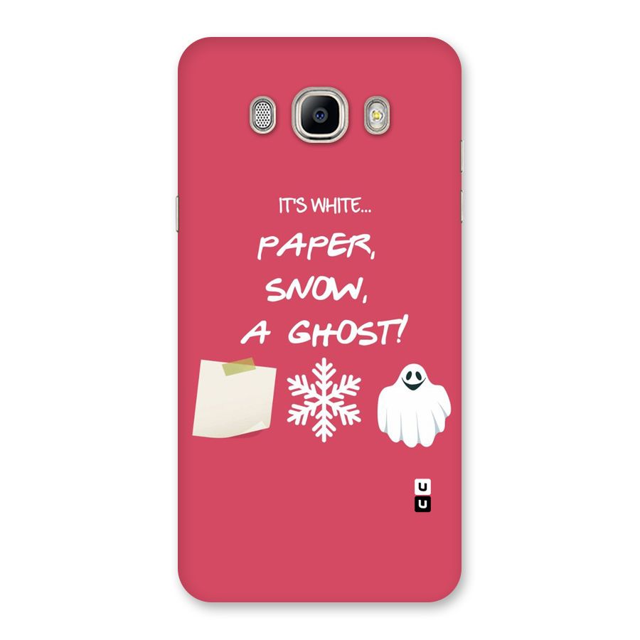 Snow Paper Back Case for Galaxy On8