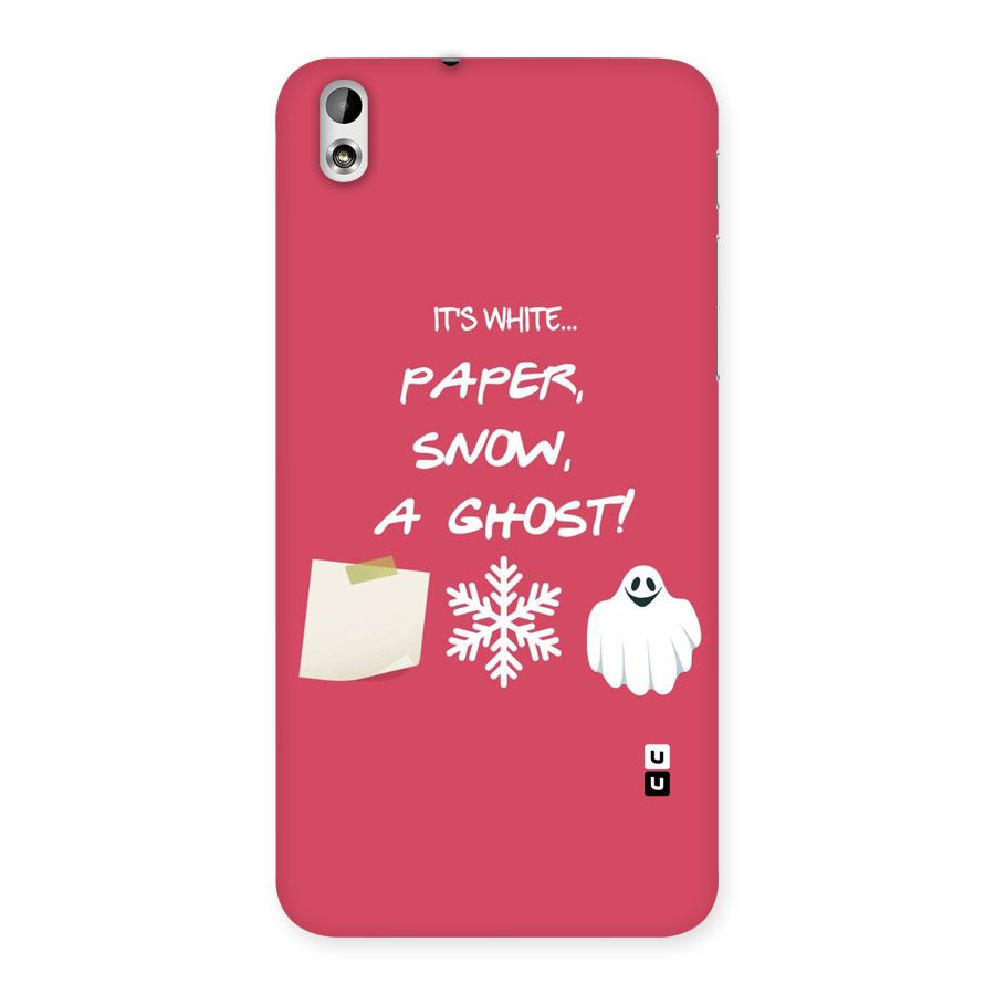 Snow Paper Back Case for HTC Desire 816g