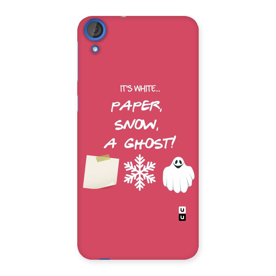 Snow Paper Back Case for HTC Desire 820