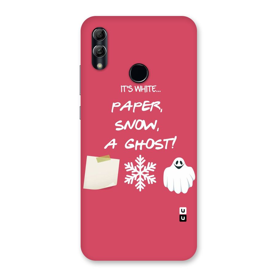 Snow Paper Back Case for Honor 10 Lite