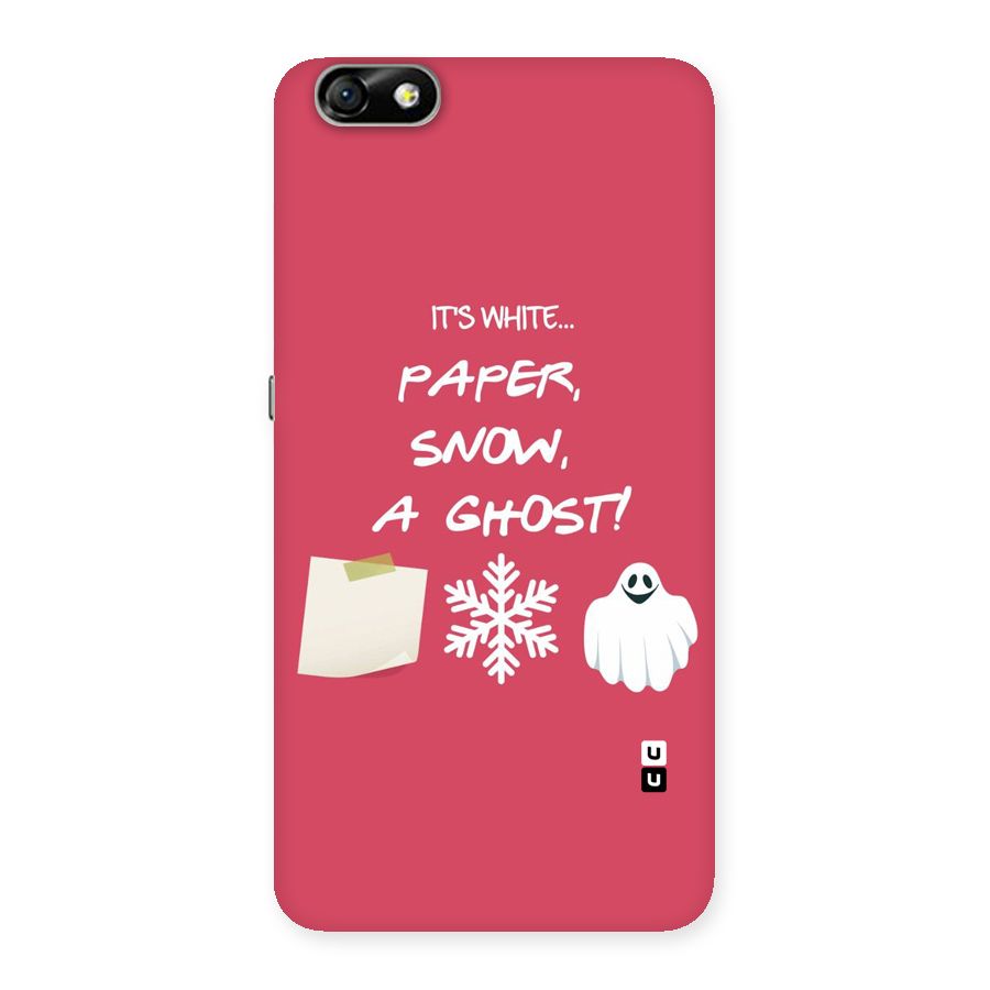 Snow Paper Back Case for Honor 4X
