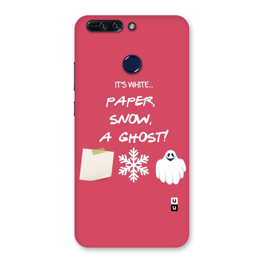 Snow Paper Back Case for Honor 8 Pro