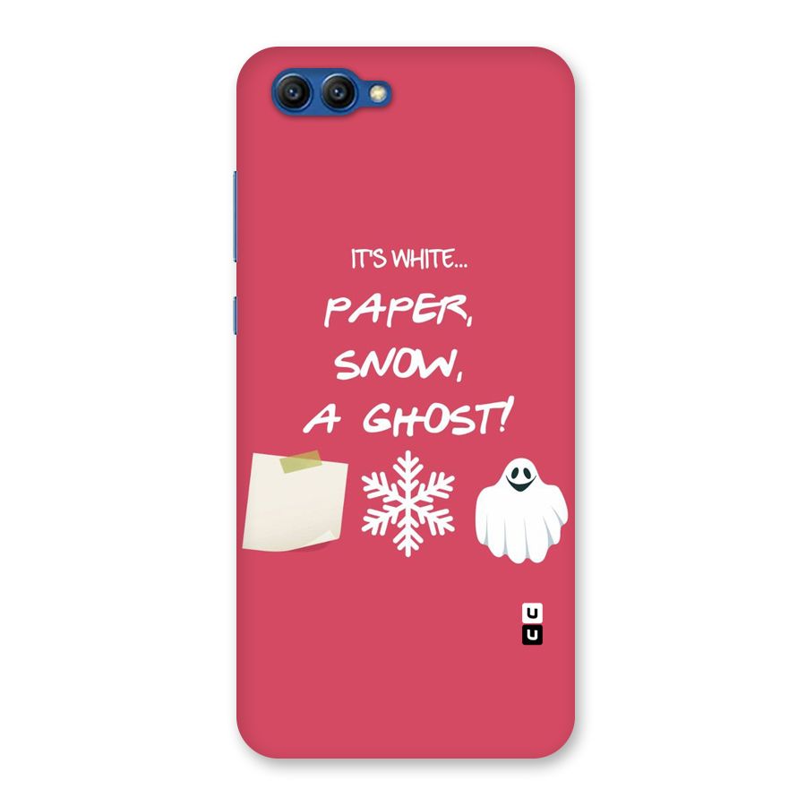 Snow Paper Back Case for Honor View 10