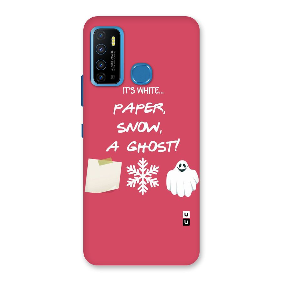 Snow Paper Back Case for Infinix Hot 9