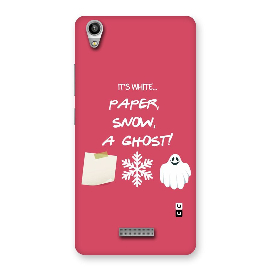 Snow Paper Back Case for Lava-Pixel-V1
