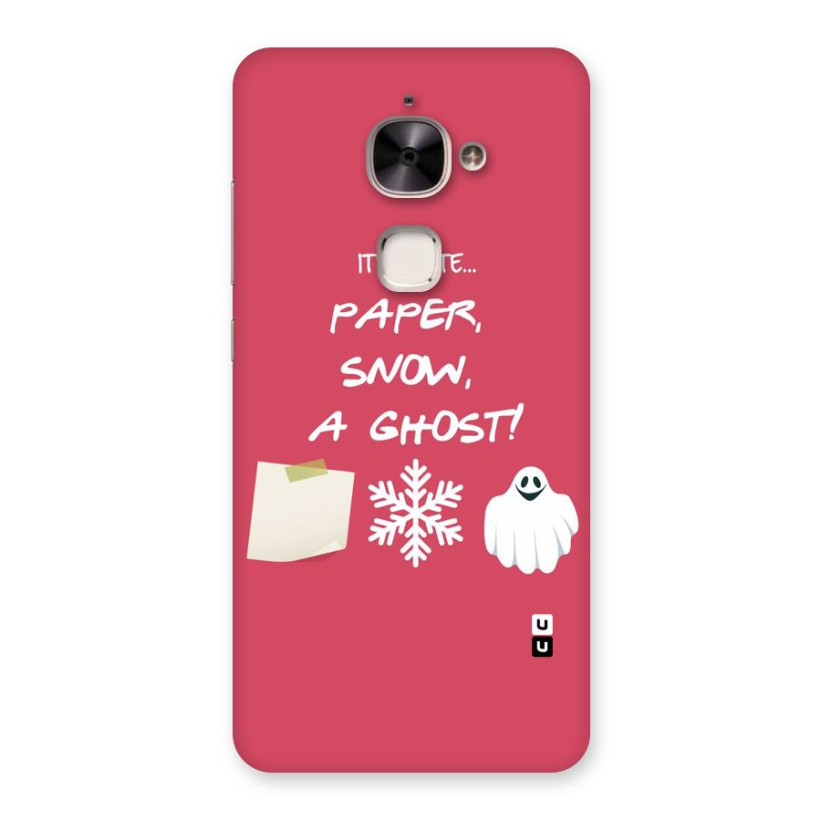 Snow Paper Back Case for Le 2