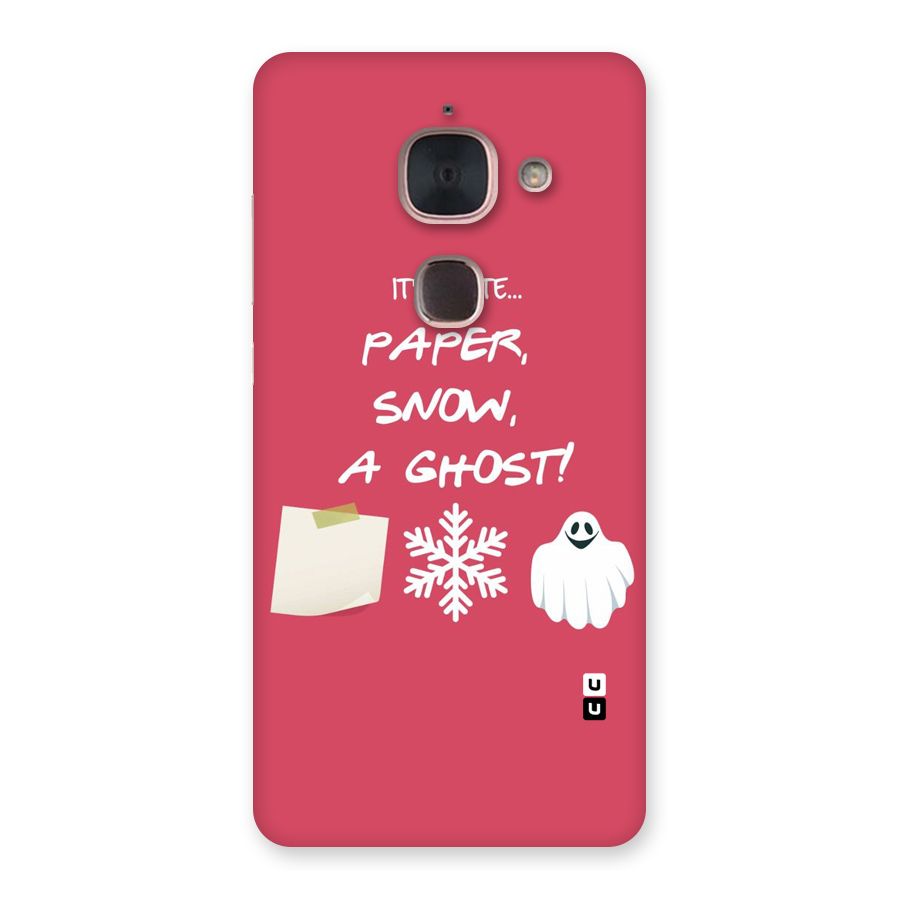 Snow Paper Back Case for Le Max 2