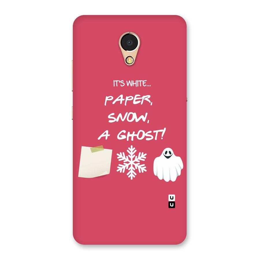 Snow Paper Back Case for Lenovo P2