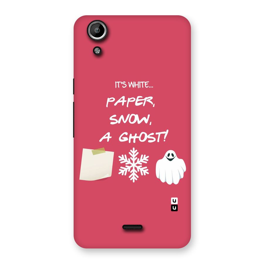Snow Paper Back Case for Micromax Canvas Selfie Lens Q345