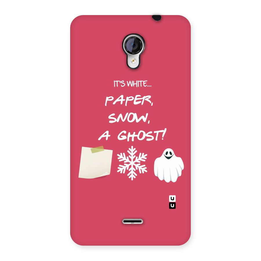 Snow Paper Back Case for Micromax Unite 2 A106