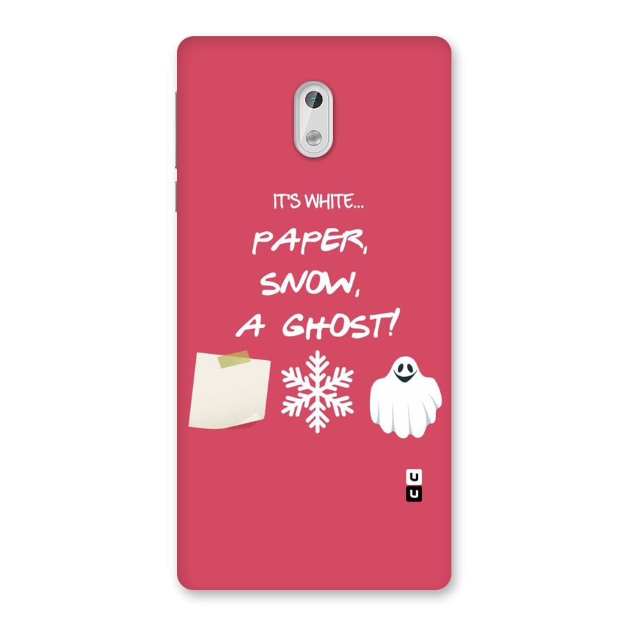 Snow Paper Back Case for Nokia 3