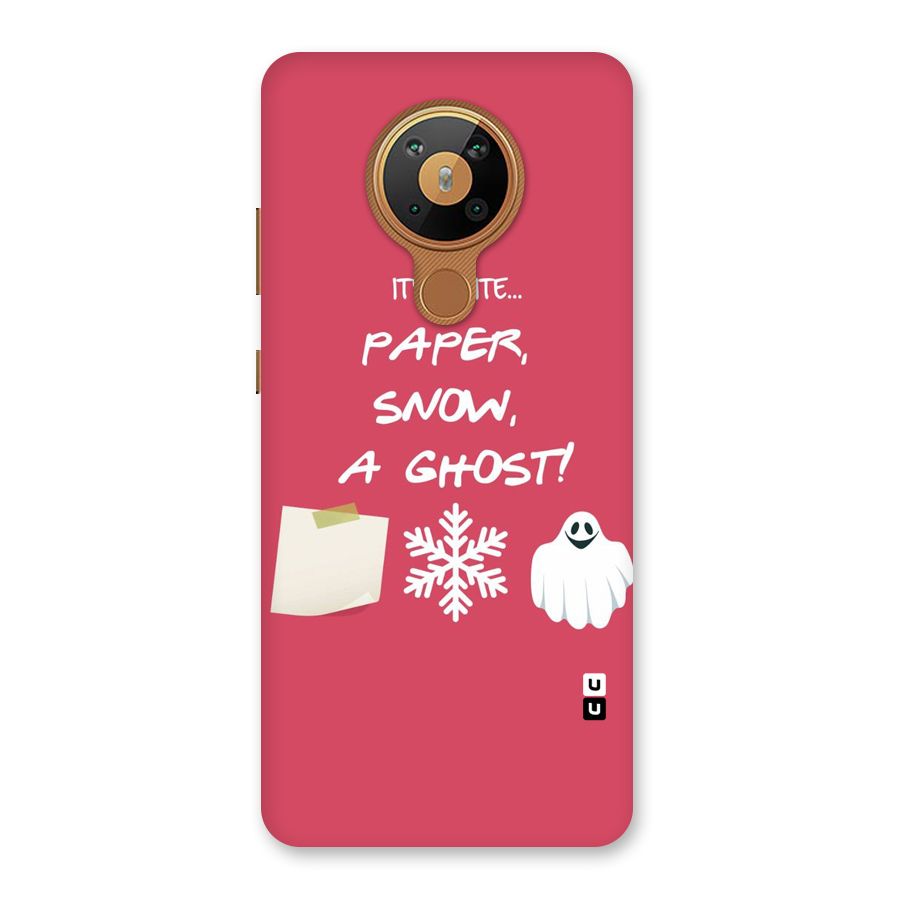 Snow Paper Back Case for Nokia 5.3