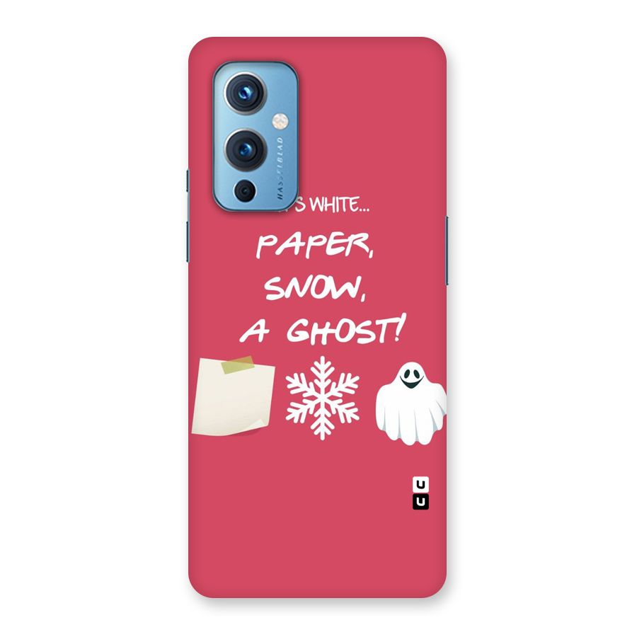 Snow Paper Back Case for OnePlus 9