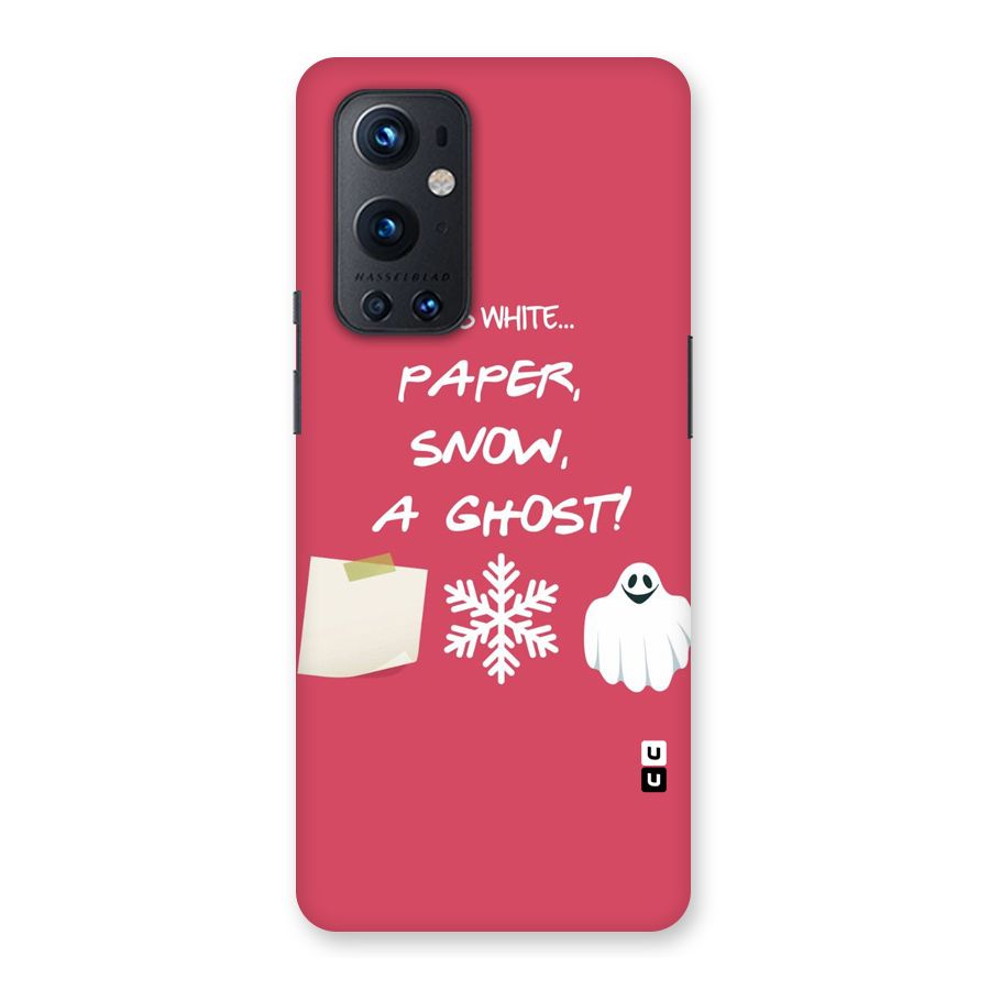 Snow Paper Back Case for OnePlus 9 Pro