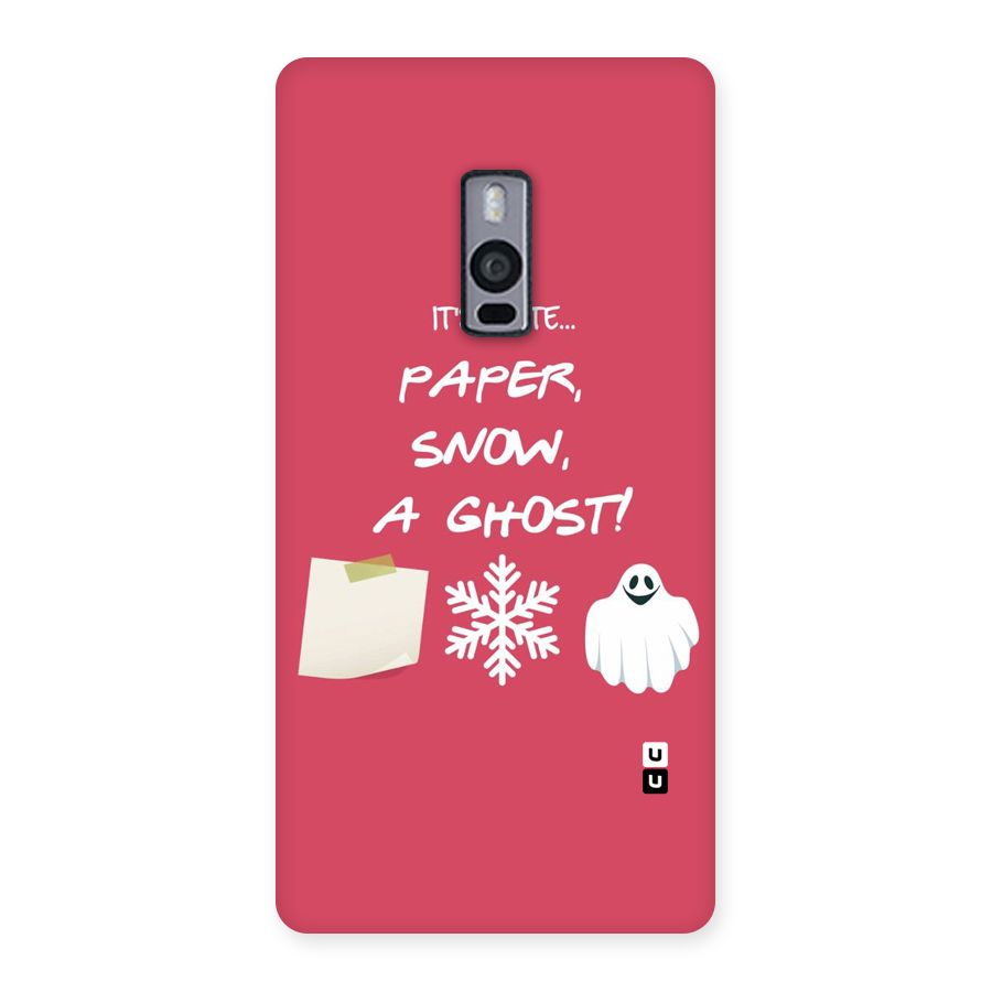 Snow Paper Back Case for OnePlus Two