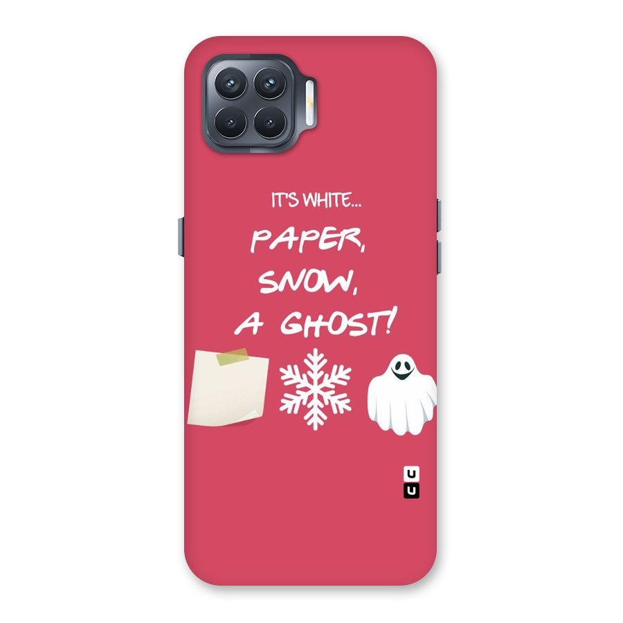 Snow Paper Back Case for Oppo F17 Pro