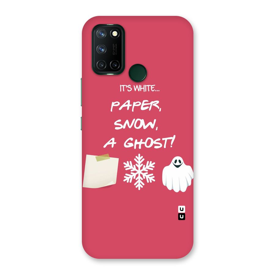 Snow Paper Back Case for Realme 7i