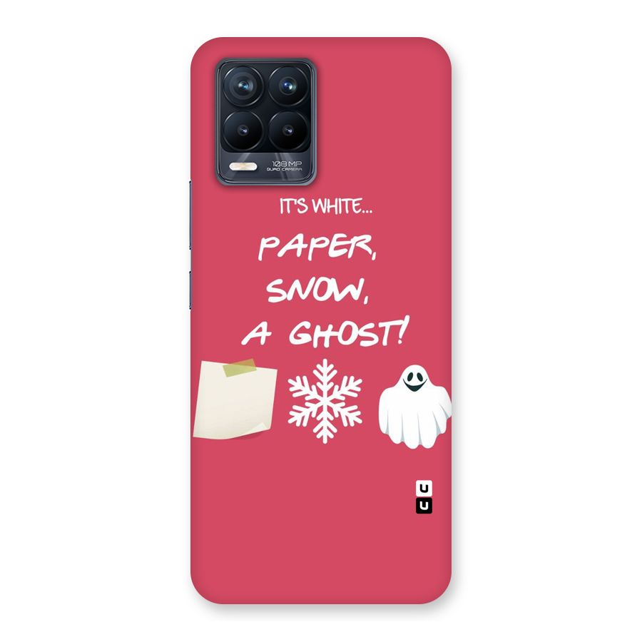 Snow Paper Back Case for Realme 8 Pro