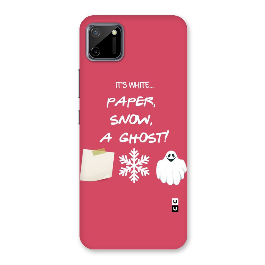 Snow Paper Back Case for Realme C11