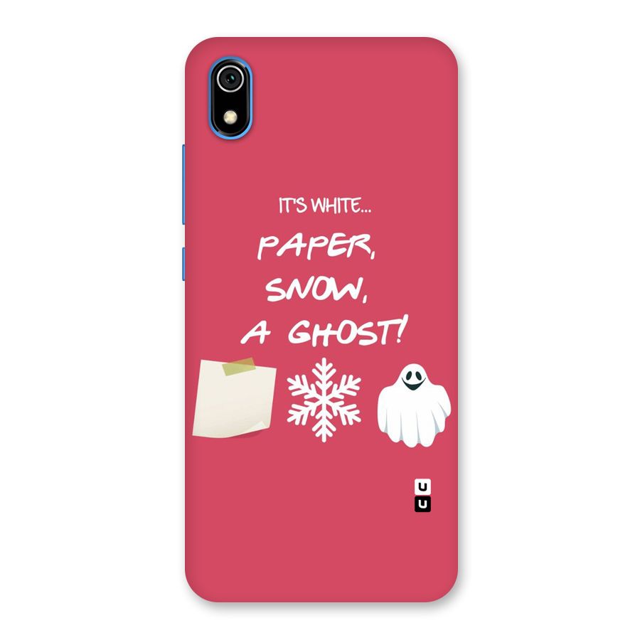 Snow Paper Back Case for Redmi 7A