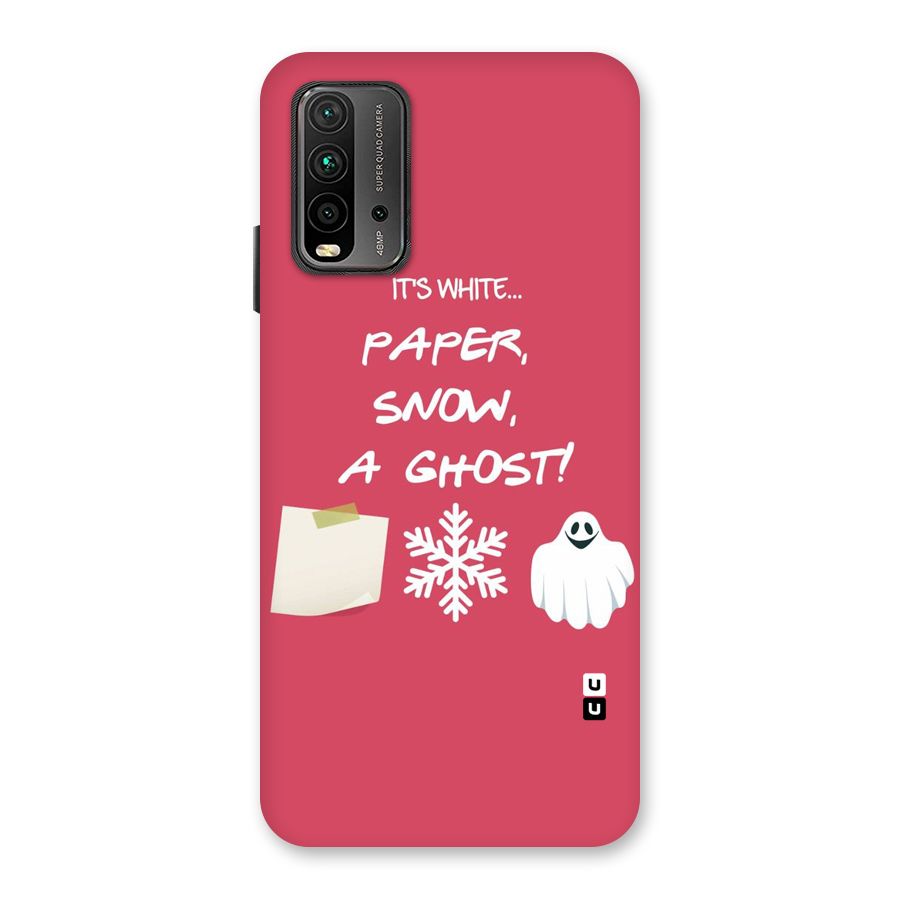 Snow Paper Back Case for Redmi 9 Power