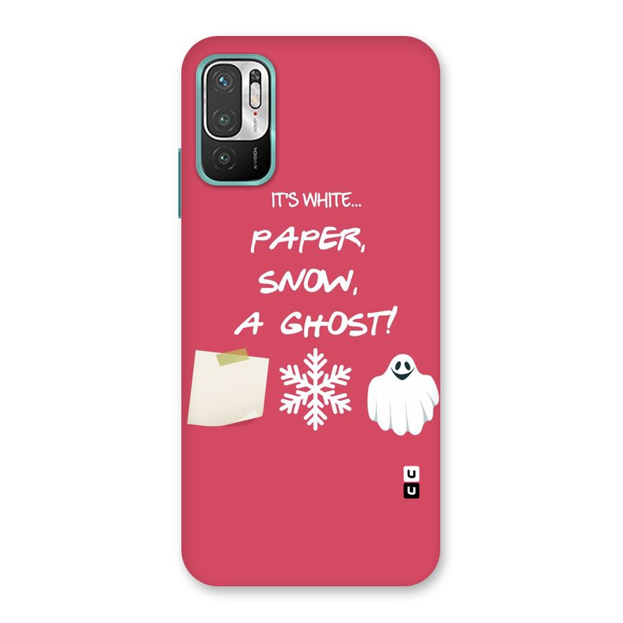 Snow Paper Back Case for Redmi Note 10T 5G