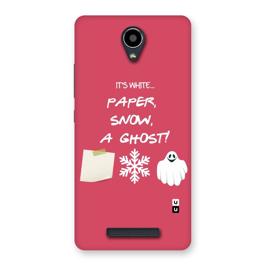 Snow Paper Back Case for Redmi Note 2