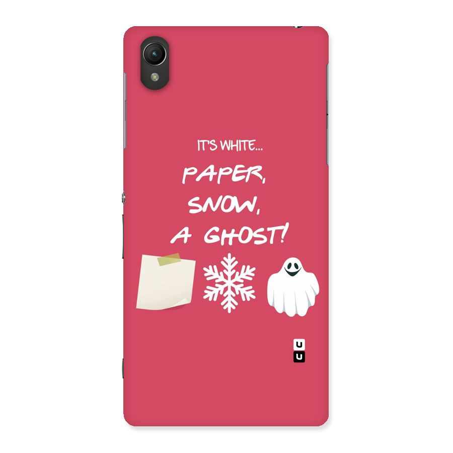 Snow Paper Back Case for Sony Xperia Z2