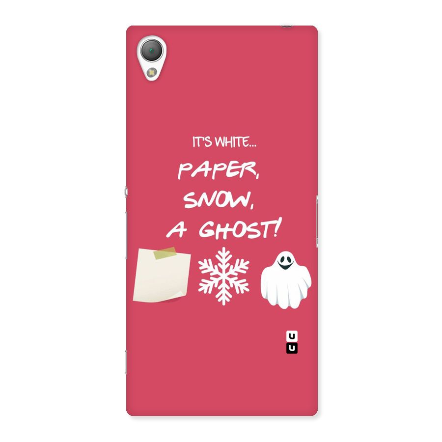 Snow Paper Back Case for Sony Xperia Z3
