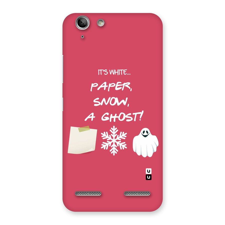 Snow Paper Back Case for Vibe K5