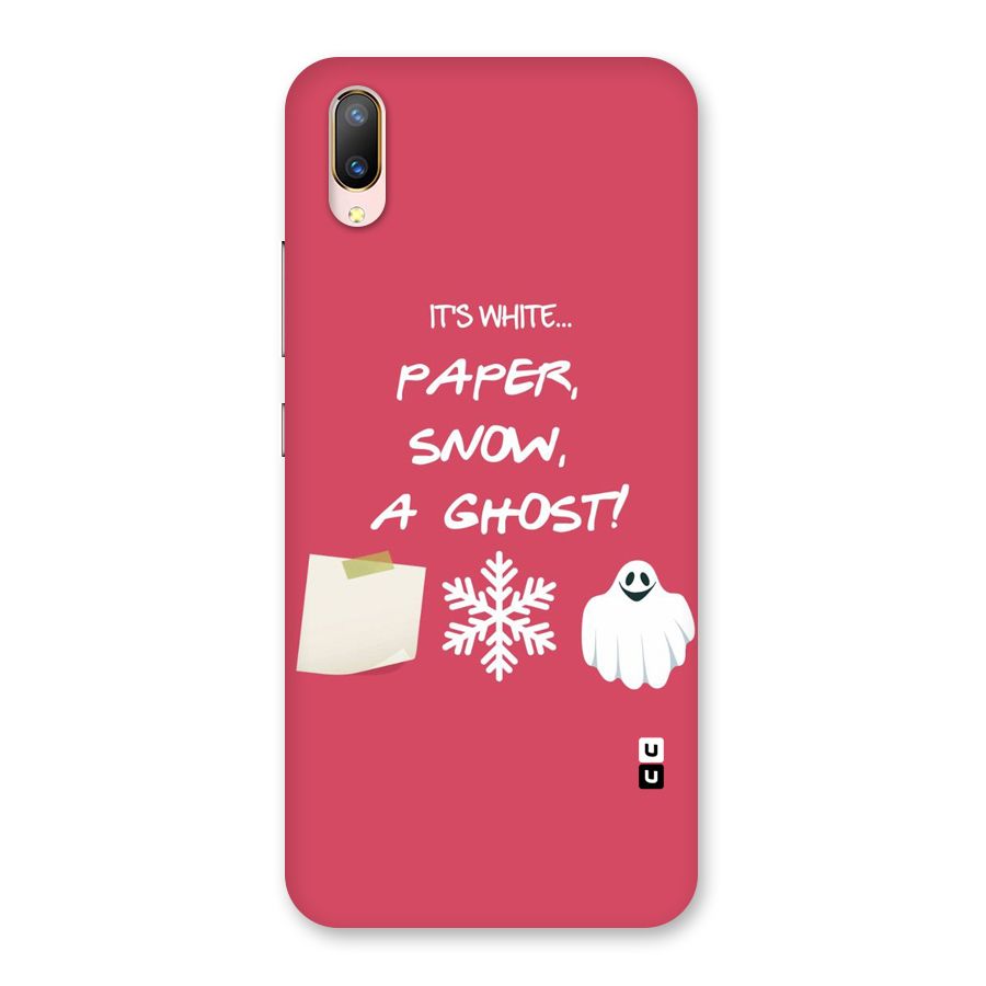 Snow Paper Back Case for Vivo V11 Pro