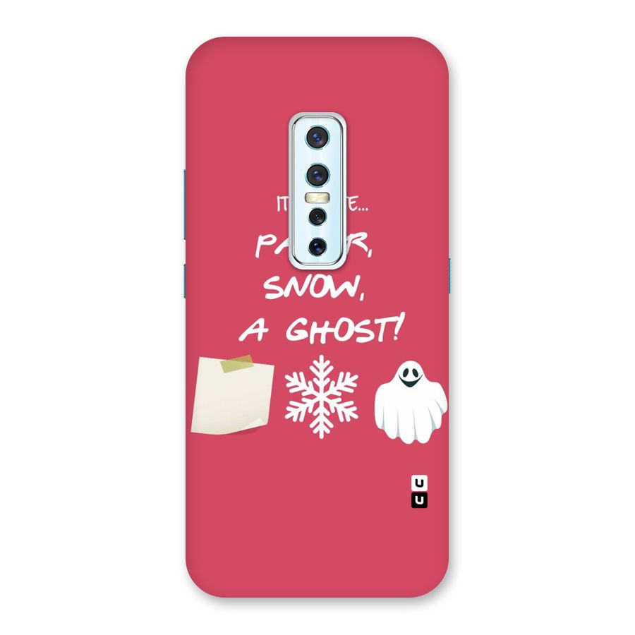 Snow Paper Back Case for Vivo V17 Pro