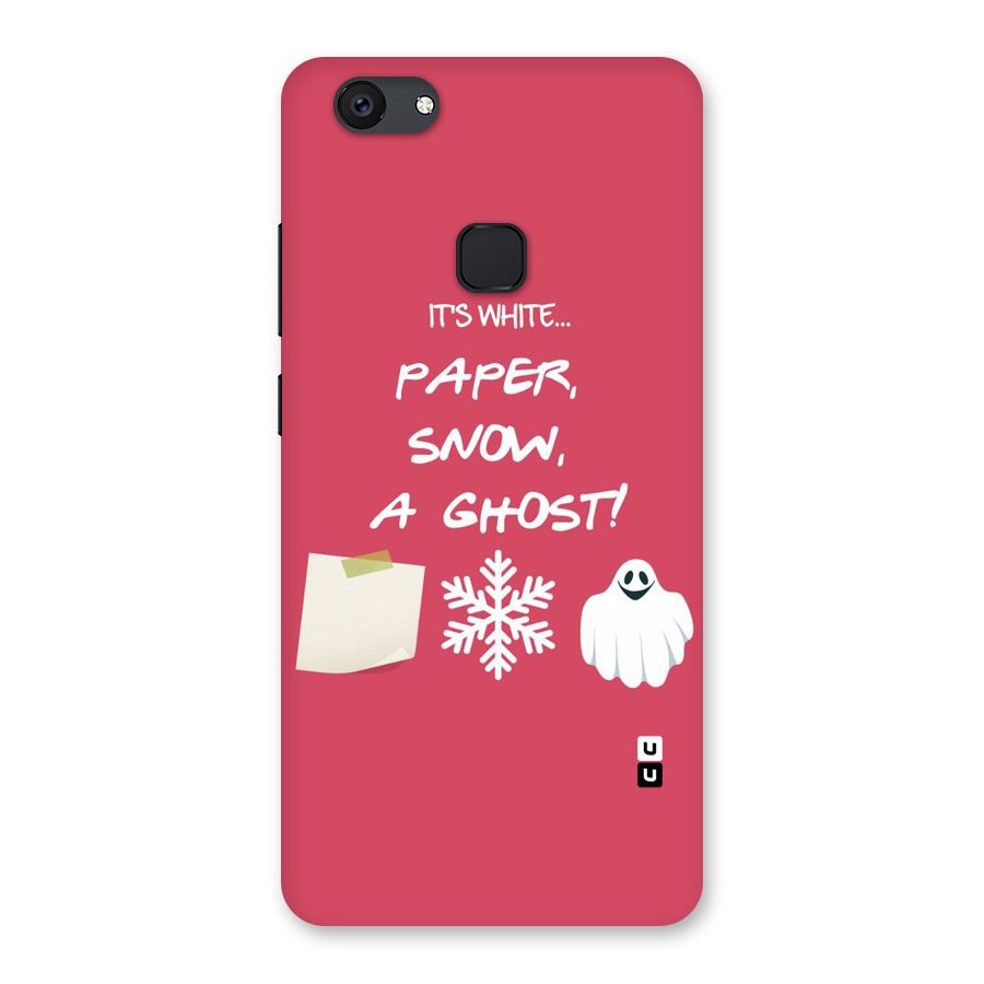 Snow Paper Back Case for Vivo V7 Plus