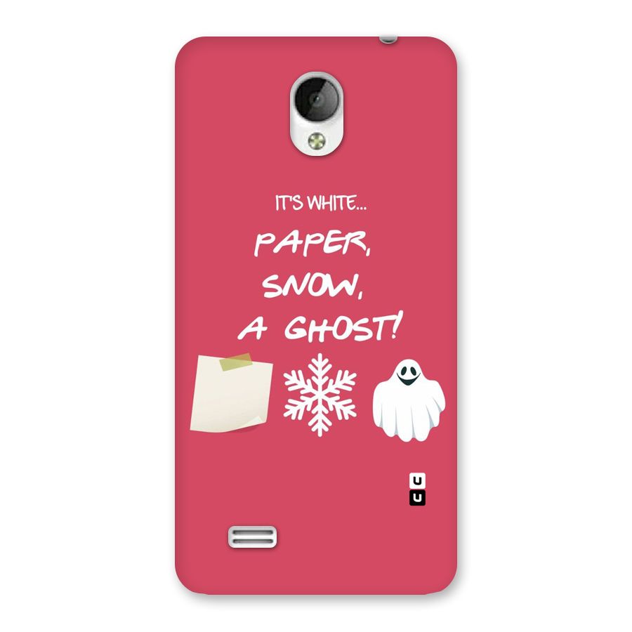 Snow Paper Back Case for Vivo Y21