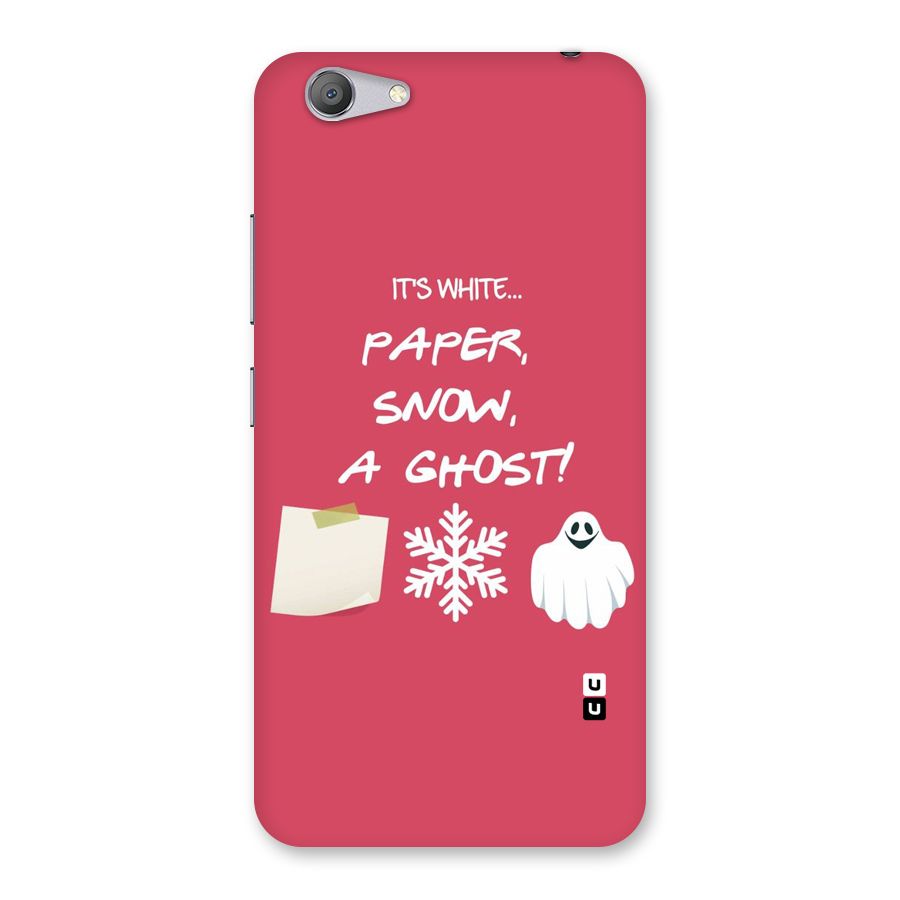 Snow Paper Back Case for Vivo Y53