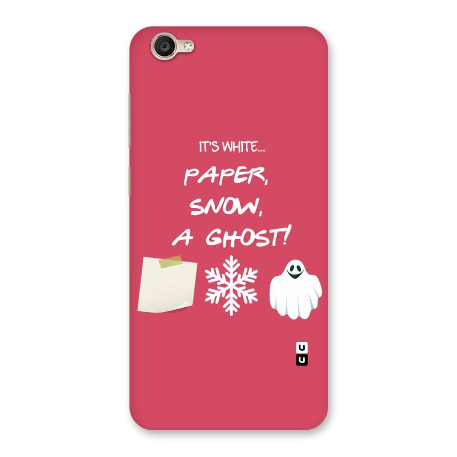Snow Paper Back Case for Vivo Y55s
