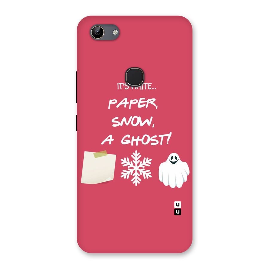 Snow Paper Back Case for Vivo Y81