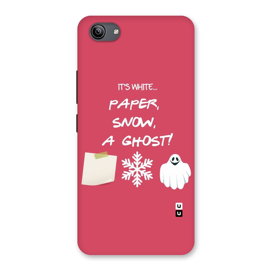 Snow Paper Back Case for Vivo Y81i