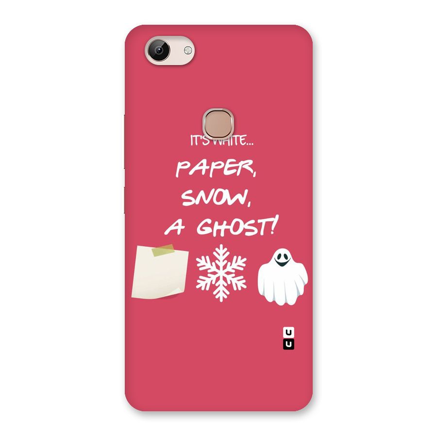 Snow Paper Back Case for Vivo Y83