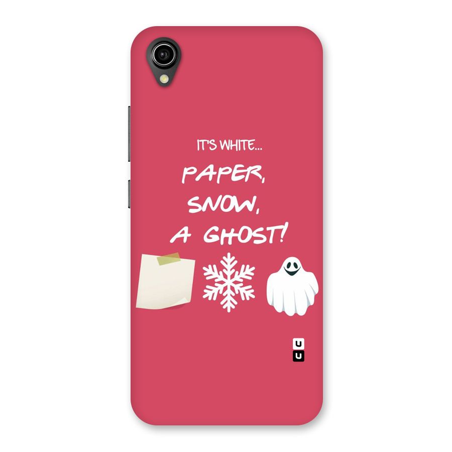 Snow Paper Back Case for Vivo Y90